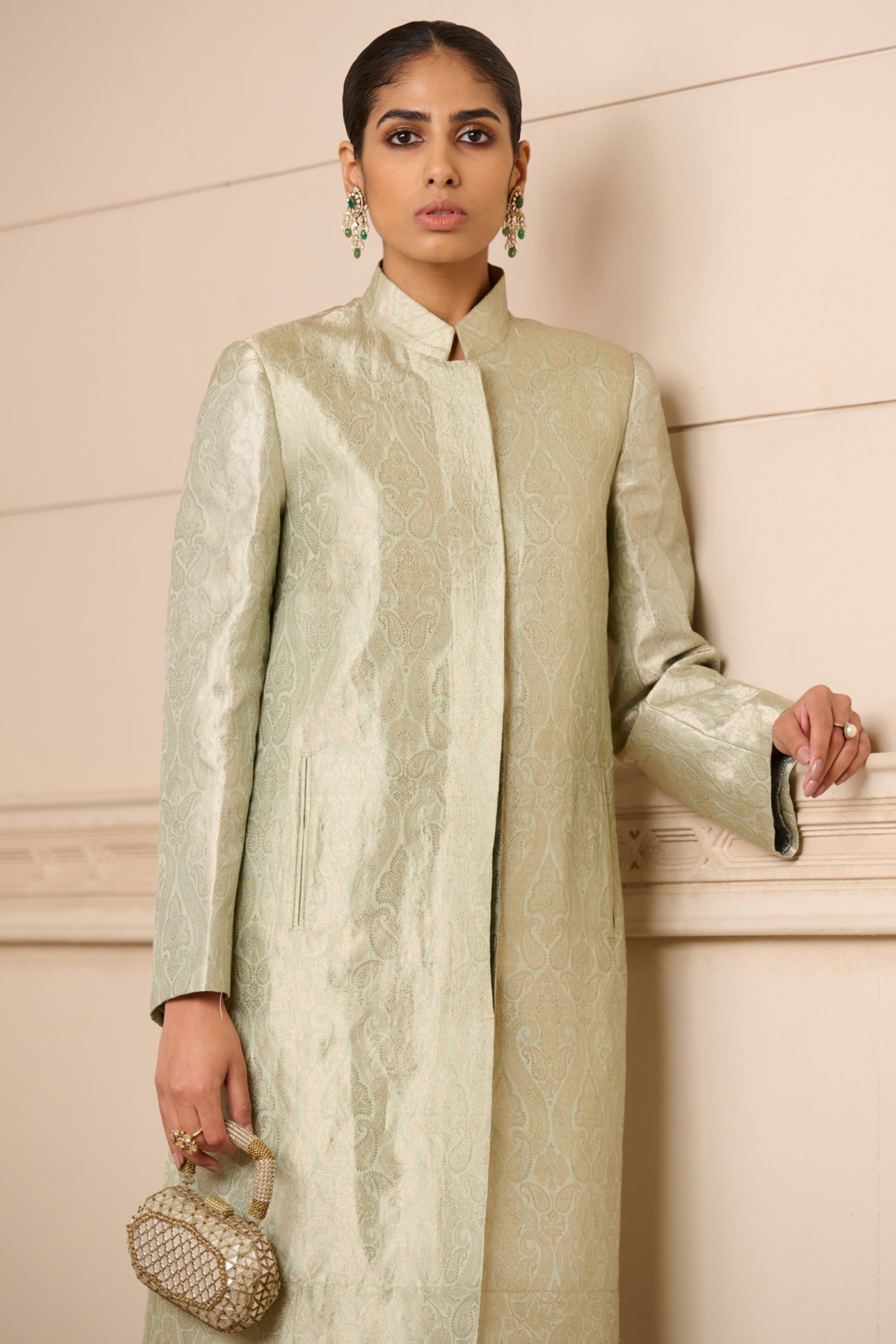 Tarun Tahiliani Jacket and Trousers indian designer wear online shopping melange singapore