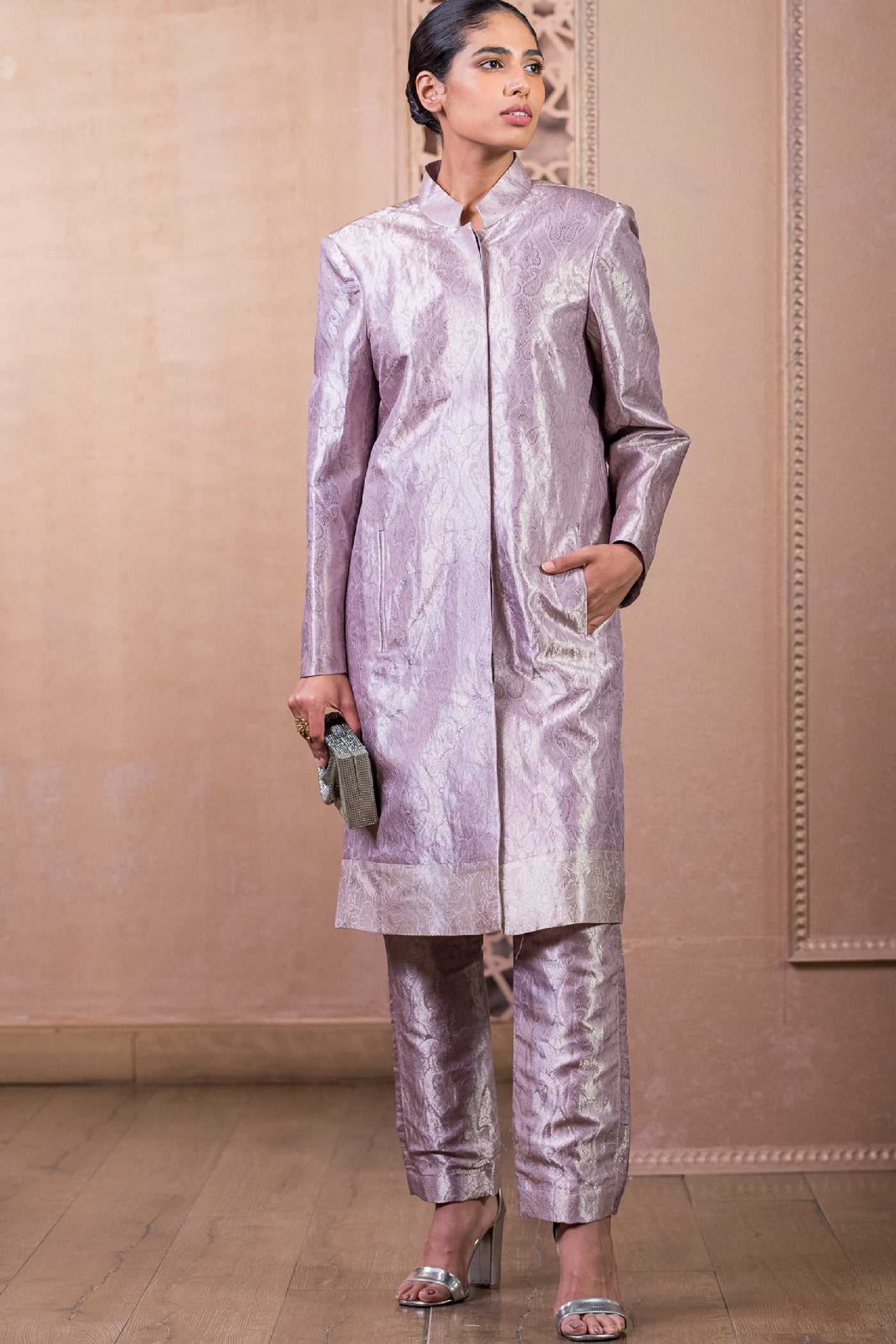Tarun Tahiliani Jacket And Trousers indian designer wear online shopping melange singapore