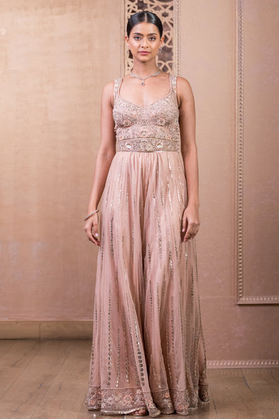 Organza Fit-And-Flare Gown – Tarun Tahiliani Official