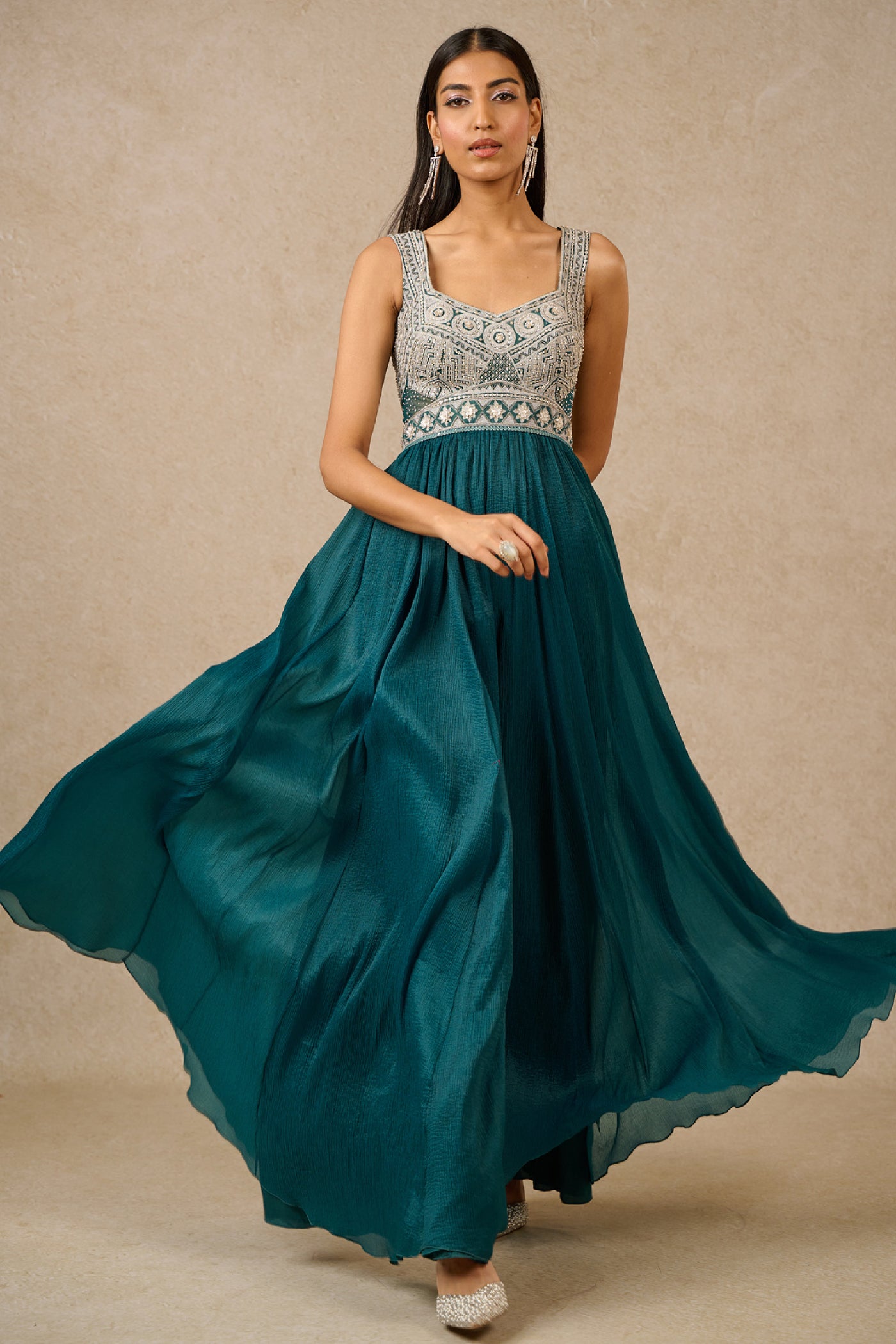 Tarun Tahiliani Jumpsuit indian designer wear online shopping melange singapore