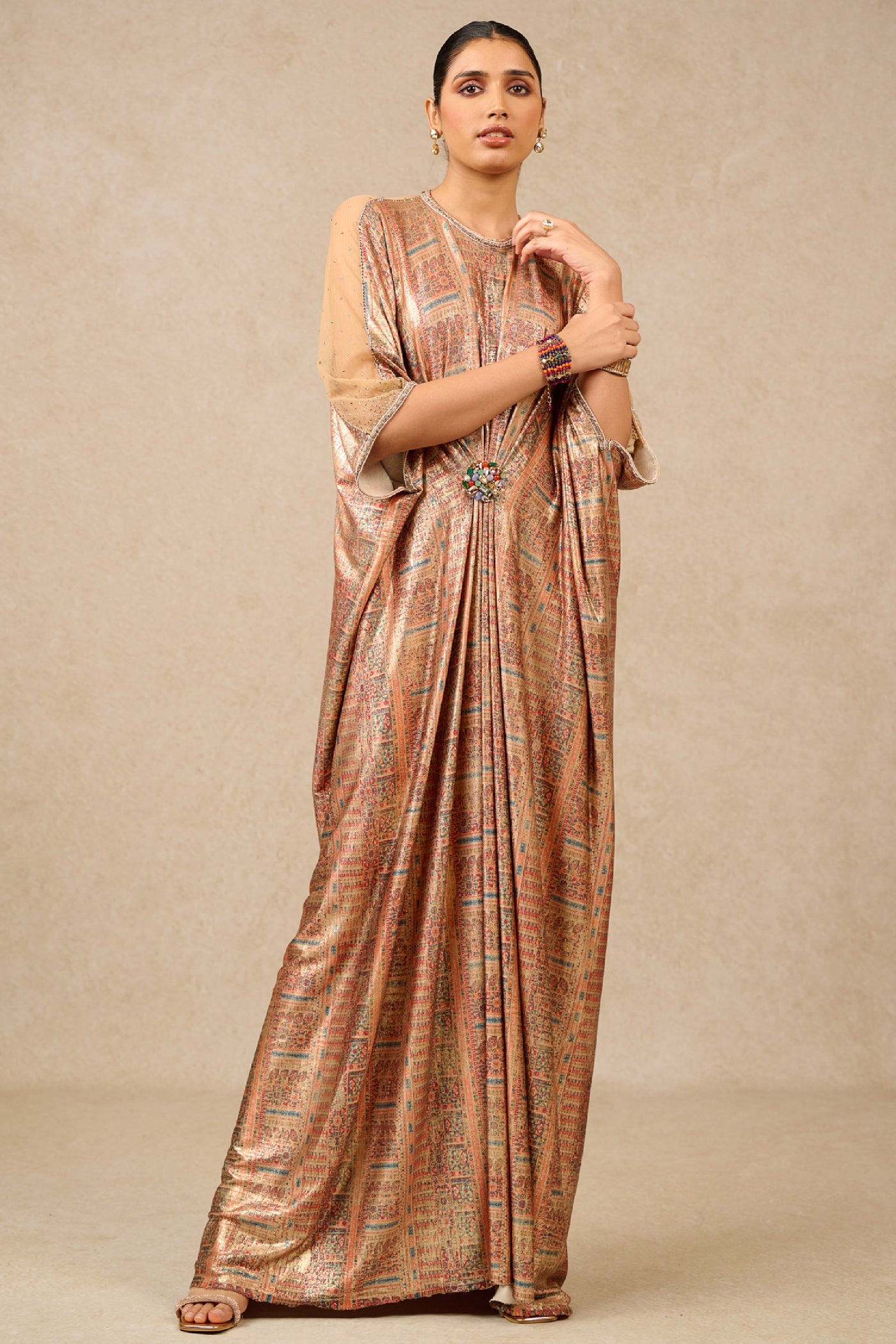 Tarun Tahiliani Kaftan indian designer wear online shopping melange singapore