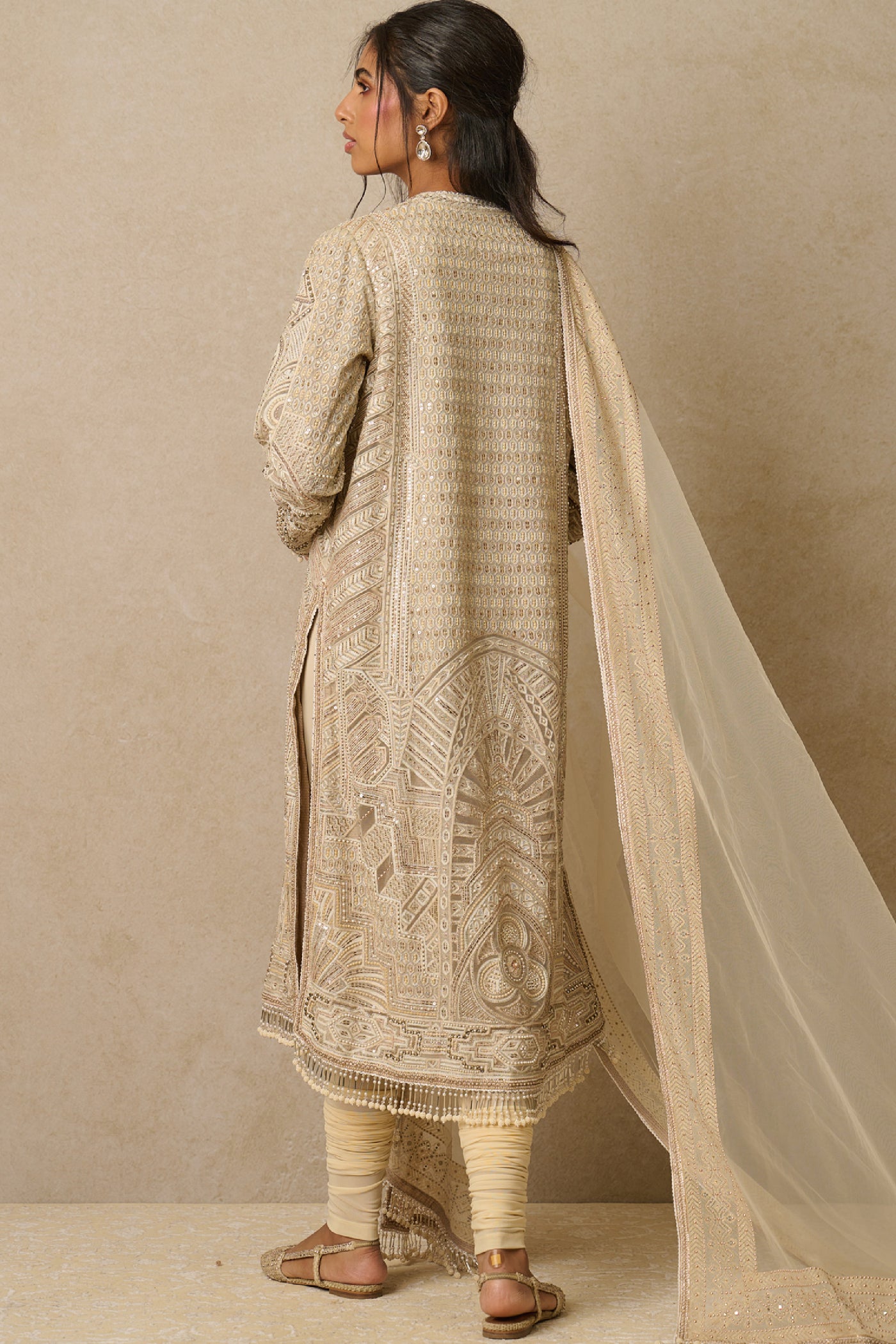 Tarun Tahiliani Kurta Dupatta Churidar indian designer wear online shopping melange singapore