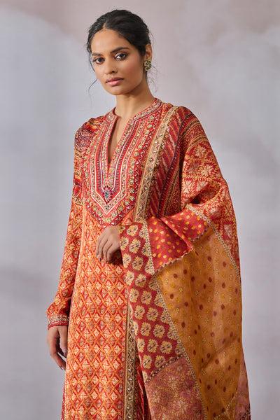 Tarun Tahiliani Kurta Dupatta Churidar indian designer wear online shopping melange singapore