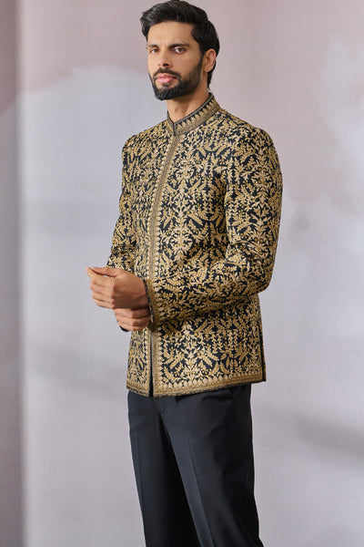 Tarun Tahiliani Menswear Bandgala Shirt Trouser indian designer wear online shopping melange singapore