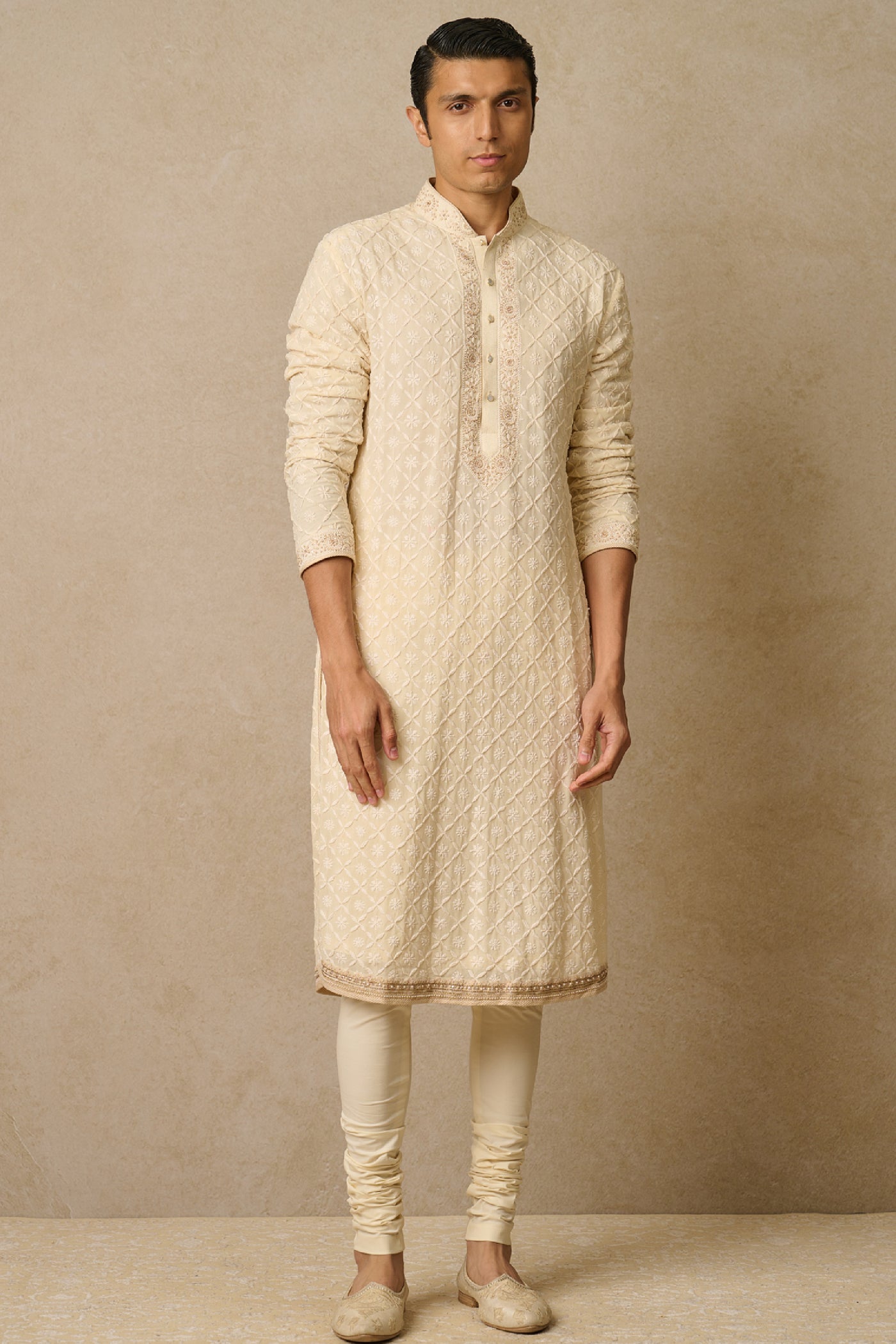 Tarun Tahiliani Menswear Churidar And Kurta indian designer wear online shopping melange singapore