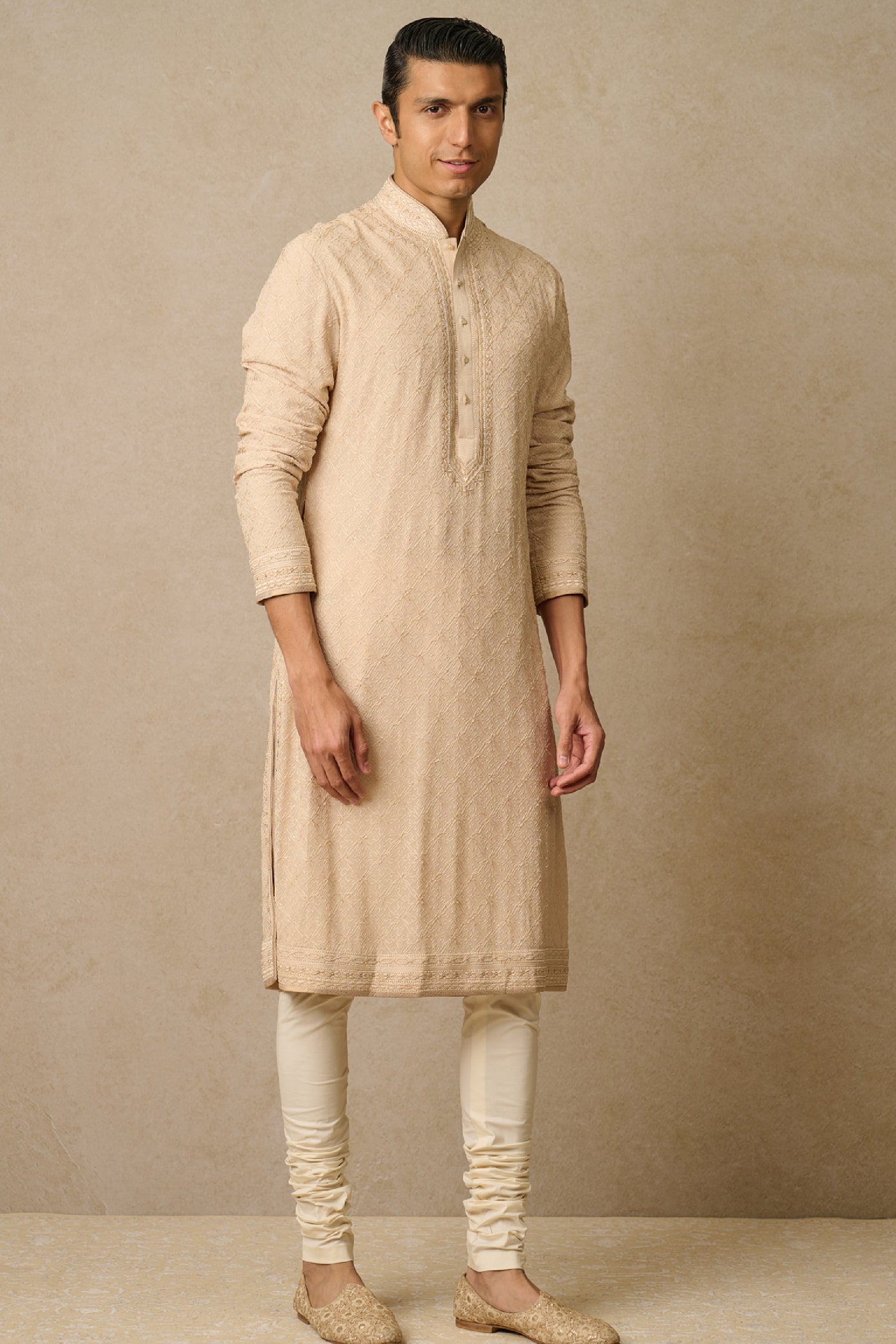 Tarun Tahiliani Menswear Churidar And Kurta indian designer wear online shopping melange singapore