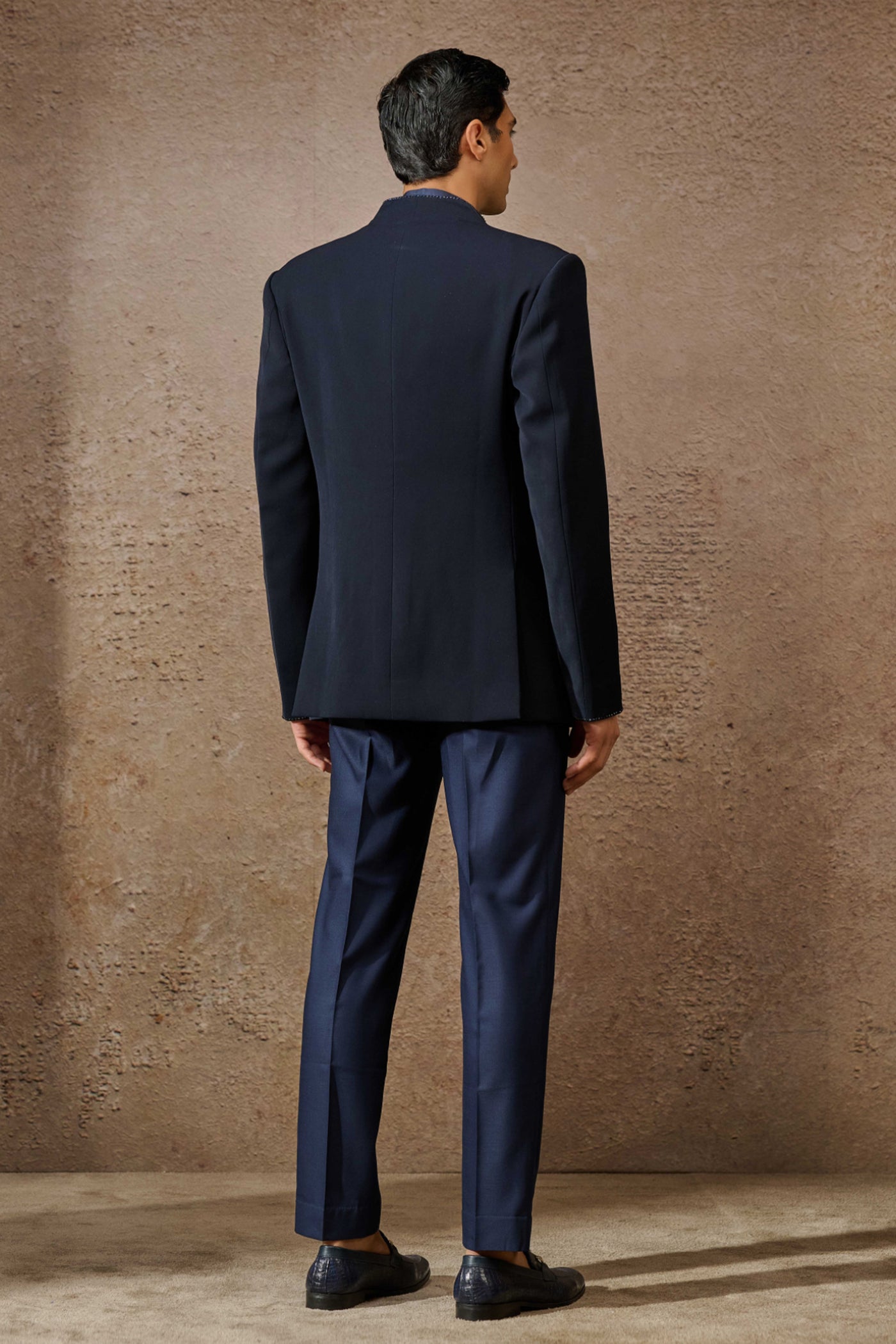 Tarun Tahiliani Menswear IndoWestern Bandgala Set indian designer wear online shopping melange singapore