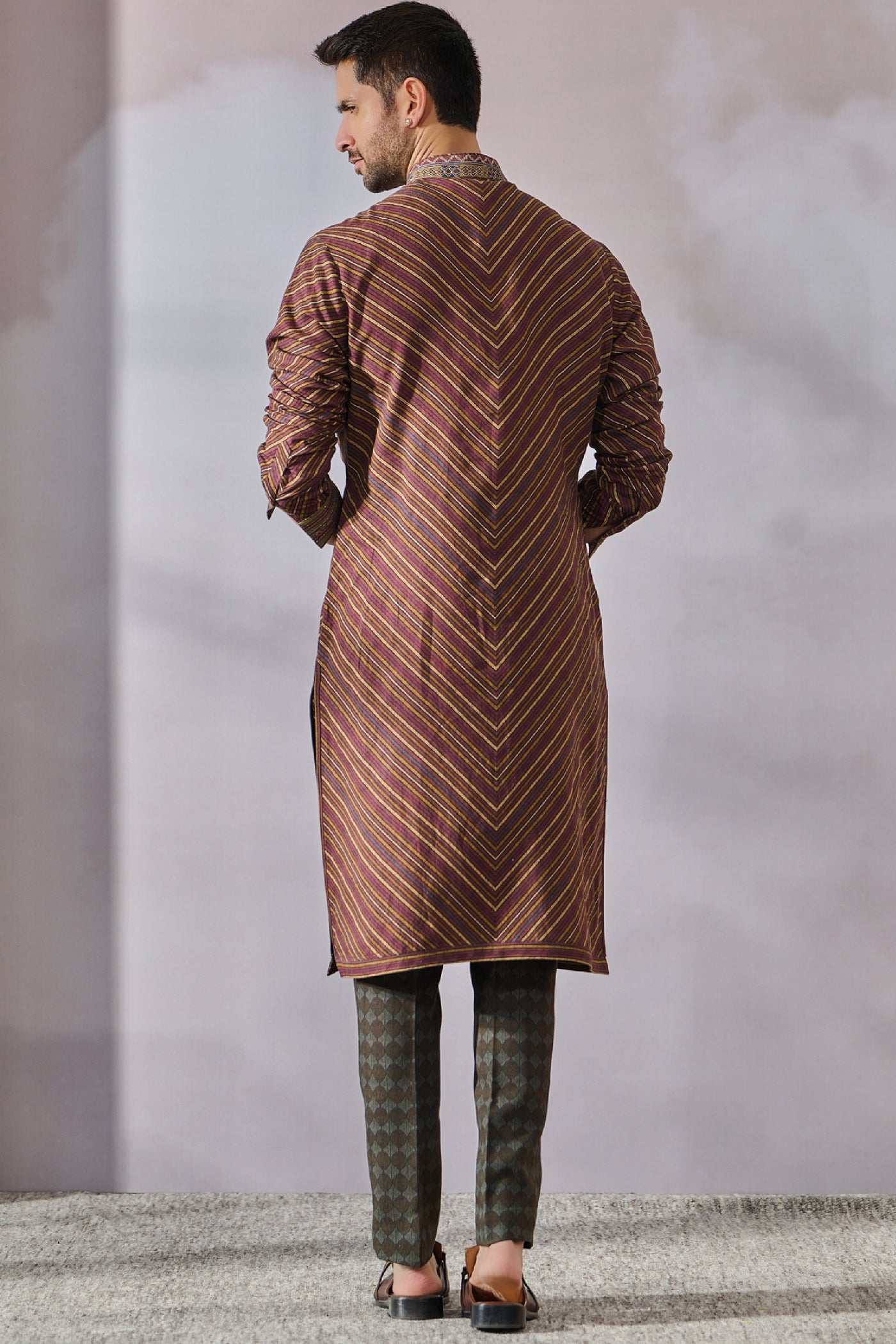 Tarun Tahiliani Menswear Kurta Trouser indian designer wear online shopping melange singapore