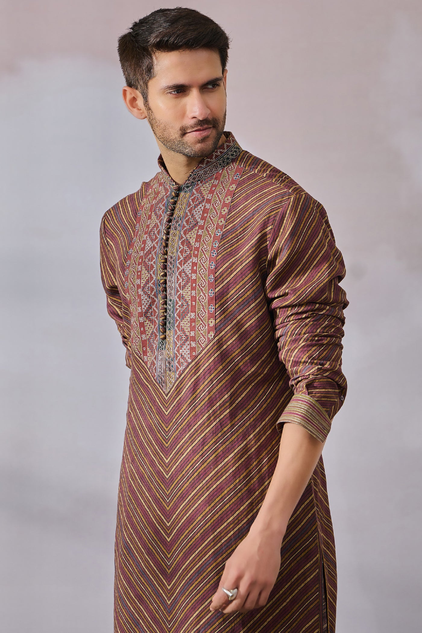 Tarun Tahiliani Menswear Kurta Trouser indian designer wear online shopping melange singapore