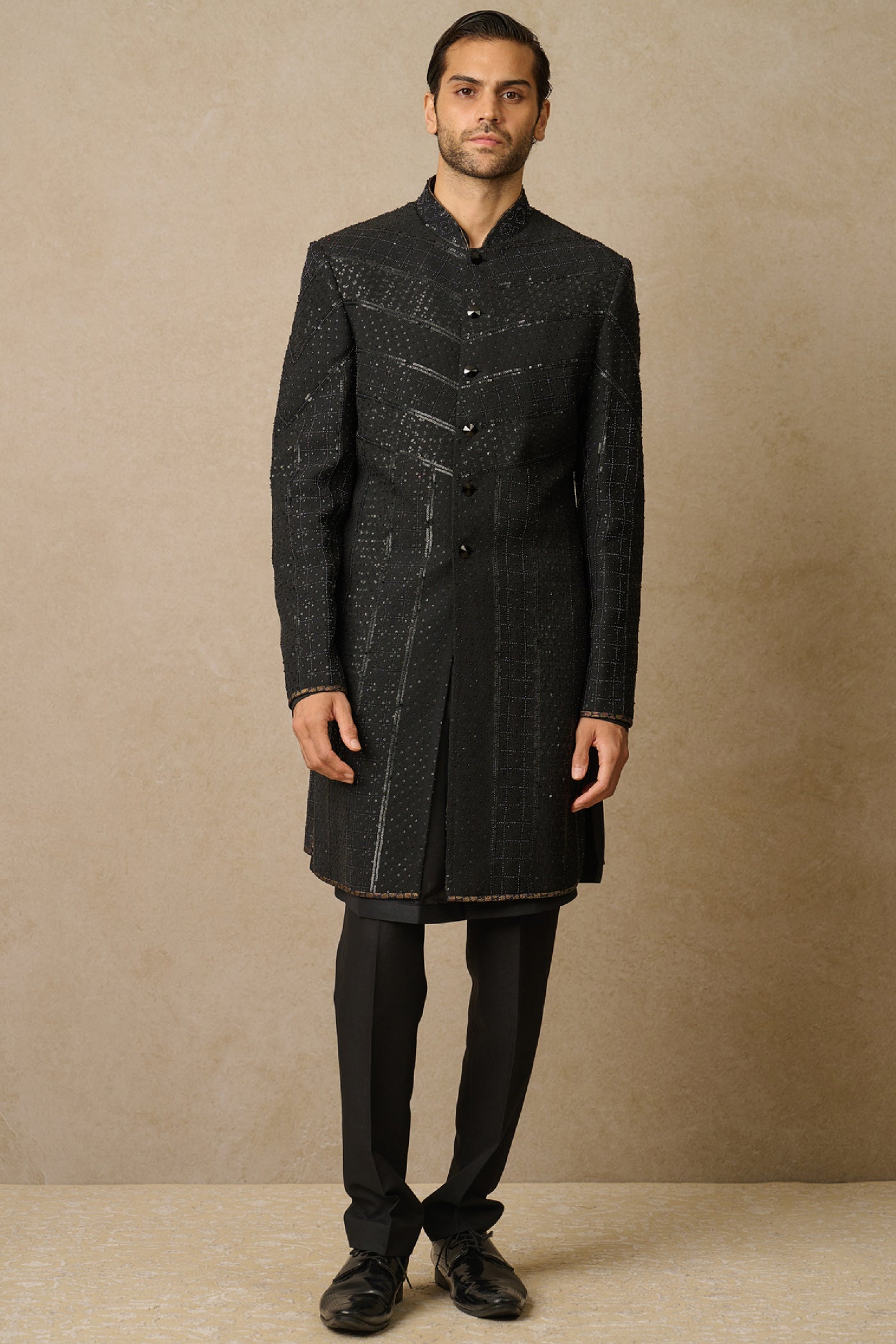 Tarun Tahiliani Kurta Sherwani And Trouser indian designer wear online shopping melange singapore