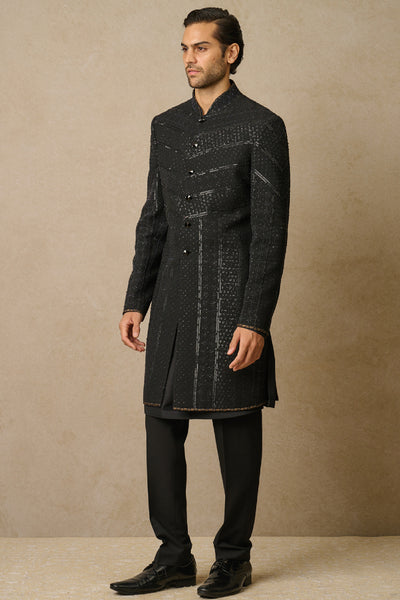 Tarun Tahiliani Kurta Sherwani And Trouser indian designer wear online shopping melange singapore