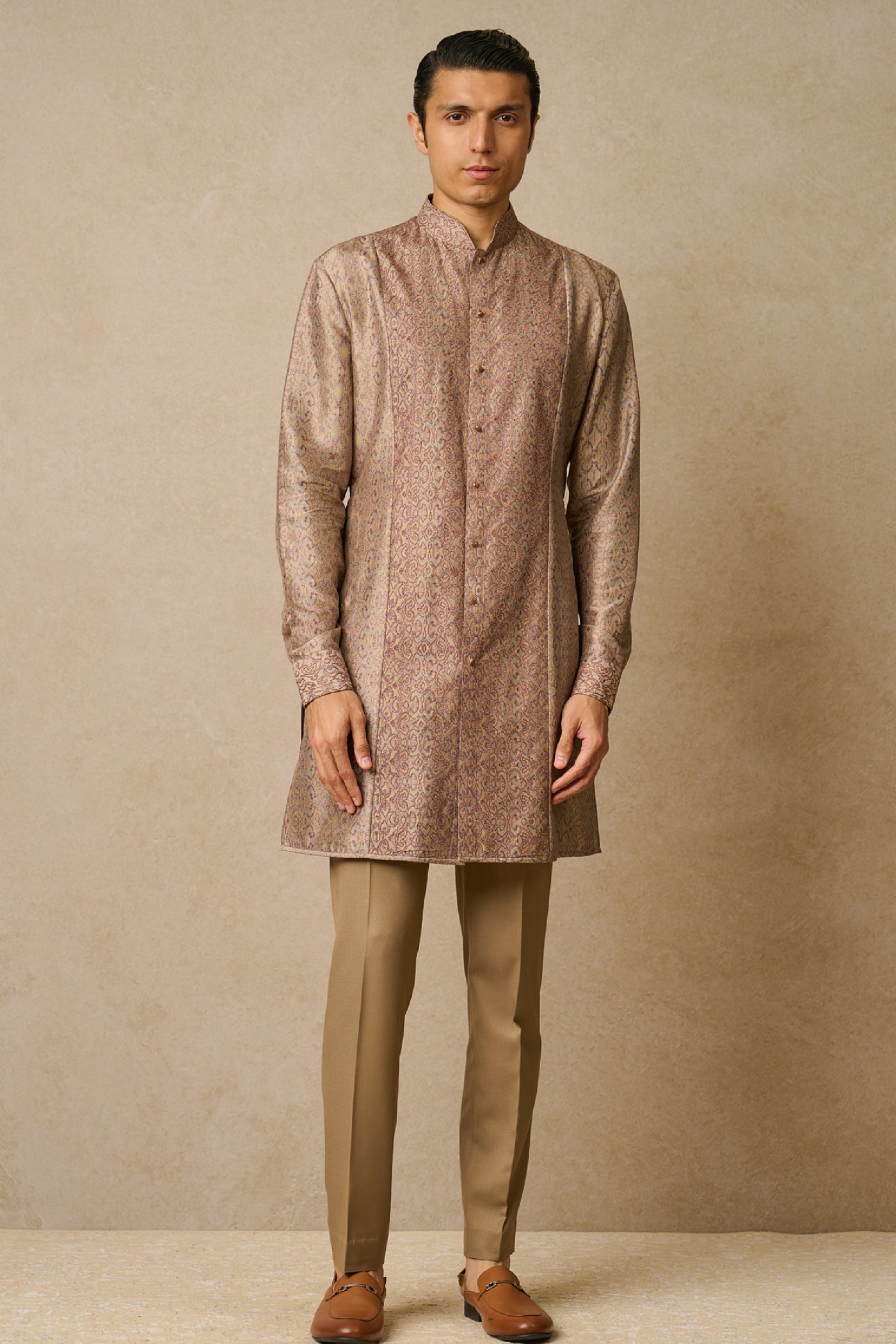 Tarun Tahiliani Menswear Kurta And Trouser indian designer wear online shopping melange singapore