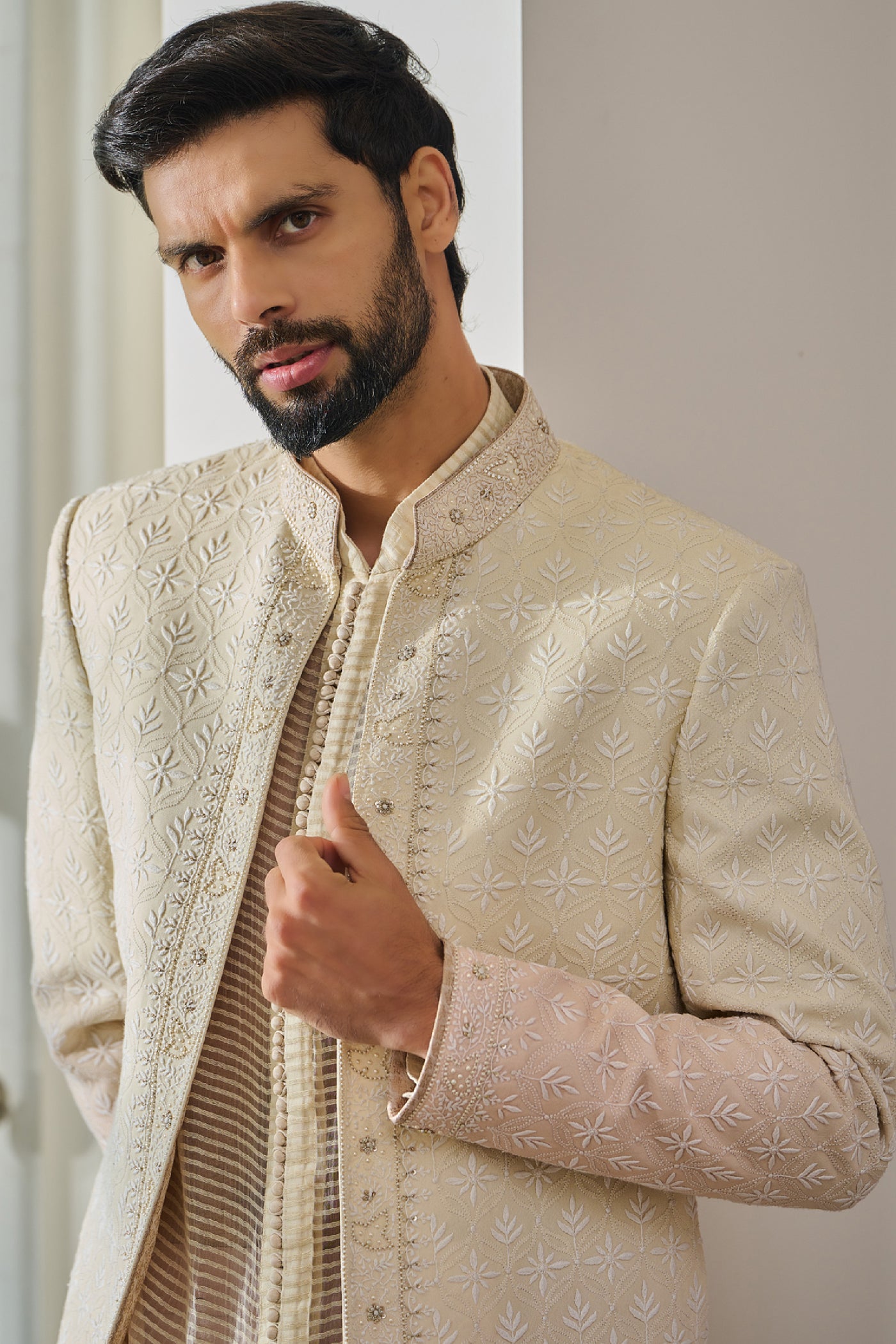 Tarun Tahiliani Menswear Sherwani Churidar Kurta indian designer wear online shopping melange singapore