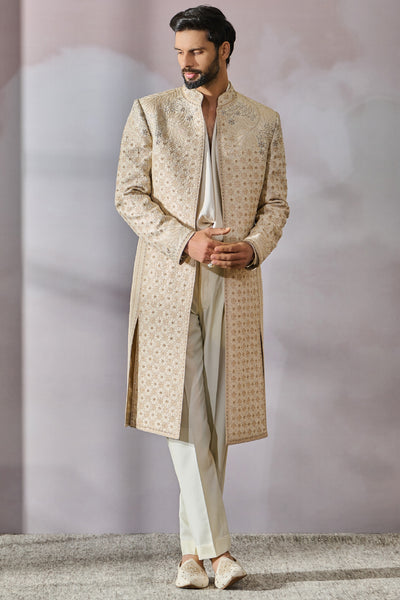 Tarun Tahiliani Menswear Sherwani Kamarbandh Trouser Kurta indian designer wear online shopping melange singapore
