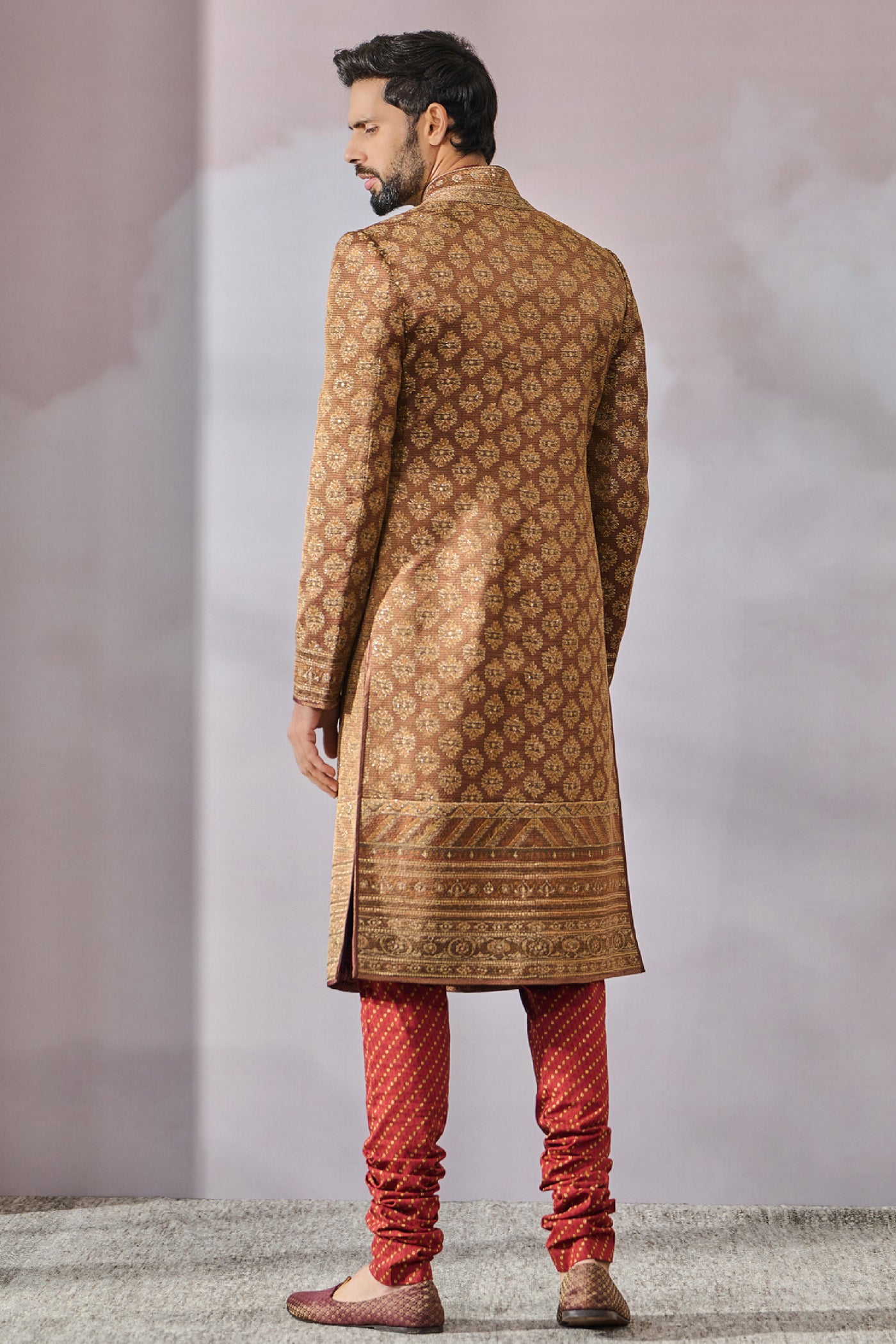 Tarun Tahiliani Menswear Sherwani Kurta Churidar indian designer wear online shopping melange singapore