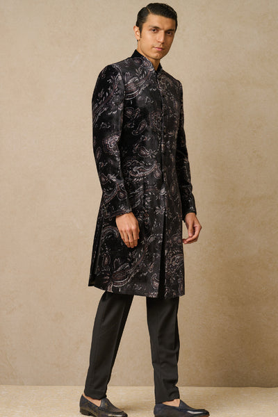 Tarun Tahiliani Menswear Sherwani Kurta And Trouser indian designer wear online shopping melange singapore