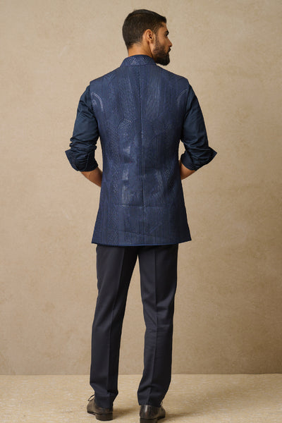 Tarun Tahiliani Menswear Waistcoat indian designer wear online shopping melange singapore