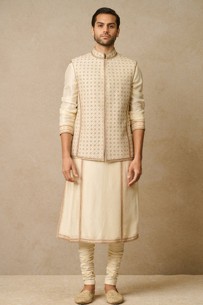 Tarun Tahiliani Menswear Waistcoat indian designer wear online shopping melange singapore