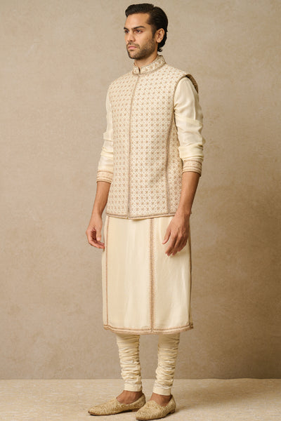 Tarun Tahiliani Menswear Waistcoat indian designer wear online shopping melange singapore