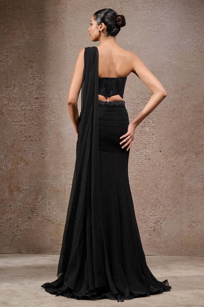 Tarun Tahiliani Mosaic Concept Saree indian designer wear online shopping melange singapore 