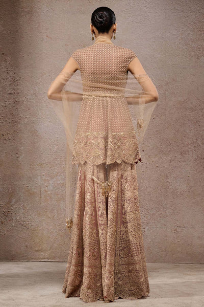 Tarun Tahiliani Mughal Embroidered Sharara indian designer wear online shopping melange singapore 