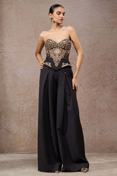 Tarun Tahiliani Mughal Jewel Corset Pants indian designer wear online shopping melange singapore 
