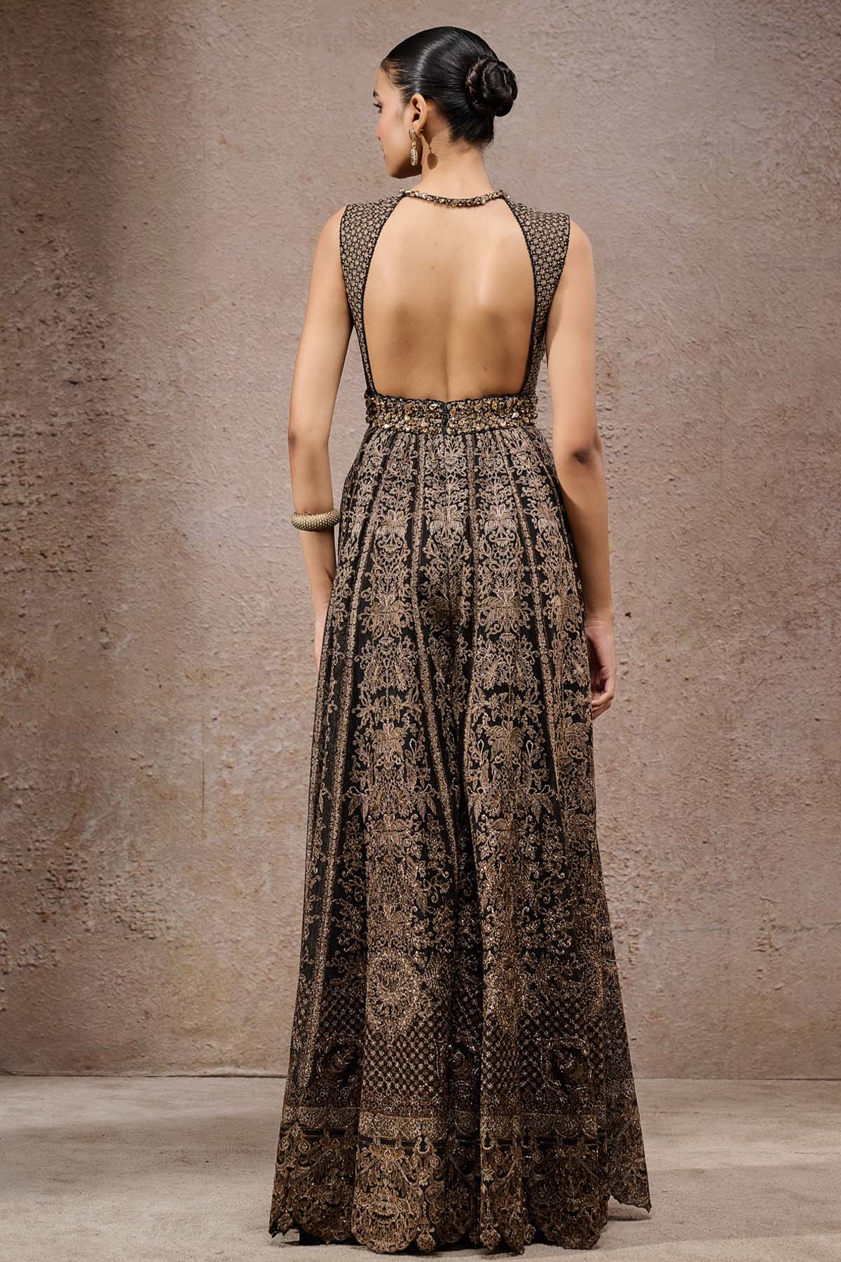 Tarun Tahiliani Mughal Jumpsuit indian designer wear online shopping melange singapore 