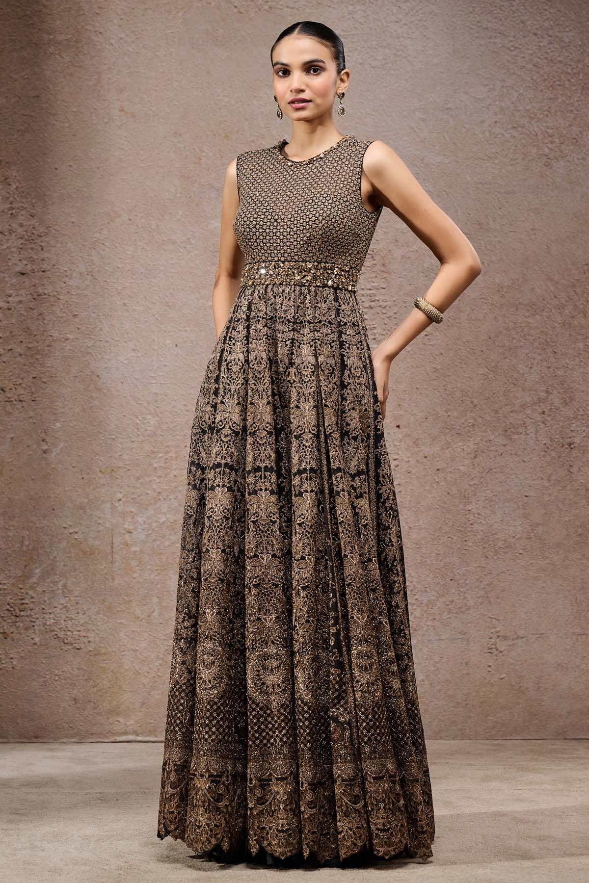 Tarun Tahiliani Mughal Jumpsuit indian designer wear online shopping melange singapore 