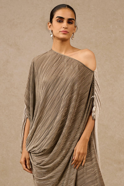 Tarun Tahiliani Oyster Ombre Kaftan designer wear online shopping melange singapore