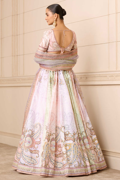 Tarun Tahiliani Printed Lehenga indian designer wear online shopping melange singapore