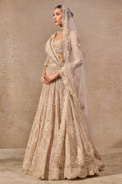 Tarun Tahiliani Resham Embroidered Lehenga indian designer wear online shopping melange singapore