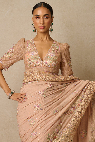 Tarun Tahiliani Saree Blouse indian designer wear online shopping melange singapore