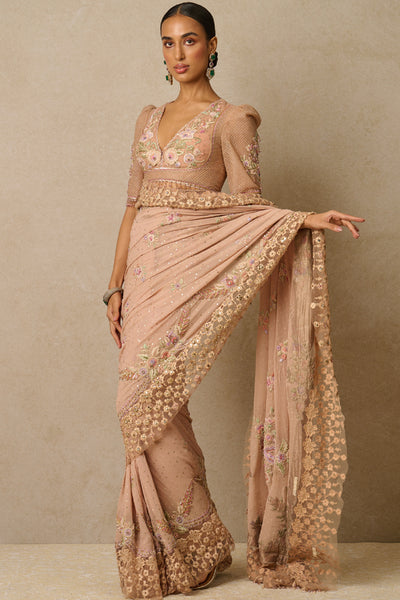 Tarun Tahiliani Saree Blouse indian designer wear online shopping melange singapore