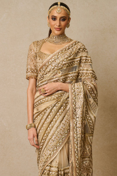 Tarun Tahiliani Saree Blouse indian designer wear online shopping melange singapore