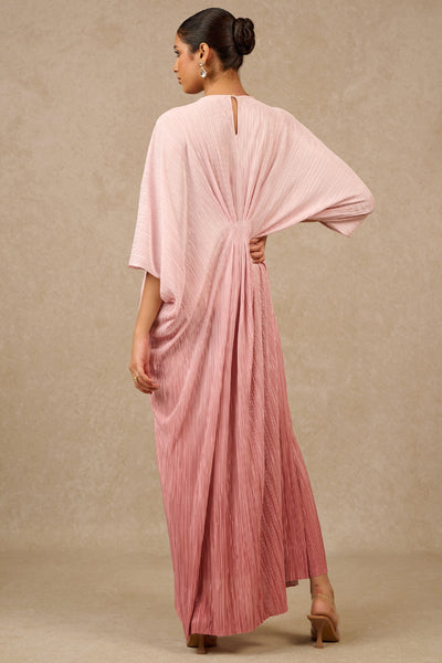 Tarun Tahiliani Shaded Old Rose Kaftan indian designer wear online shopping melange singapore