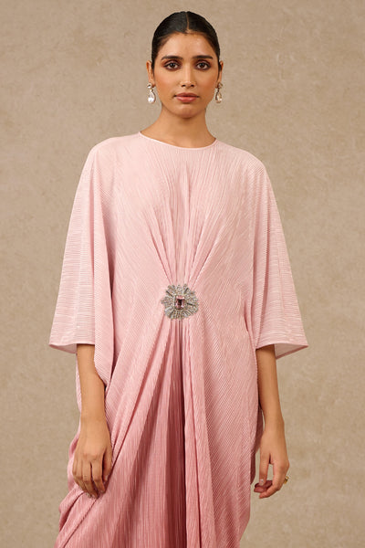 Tarun Tahiliani Shaded Old Rose Kaftan indian designer wear online shopping melange singapore