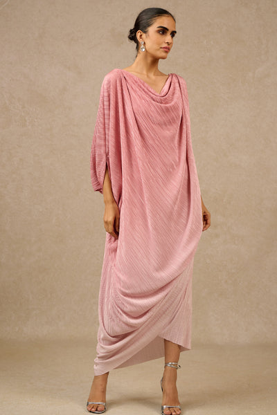 Tarun Tahiliani Shaded Old Rose Kaftan designer wear online shopping melange singapore