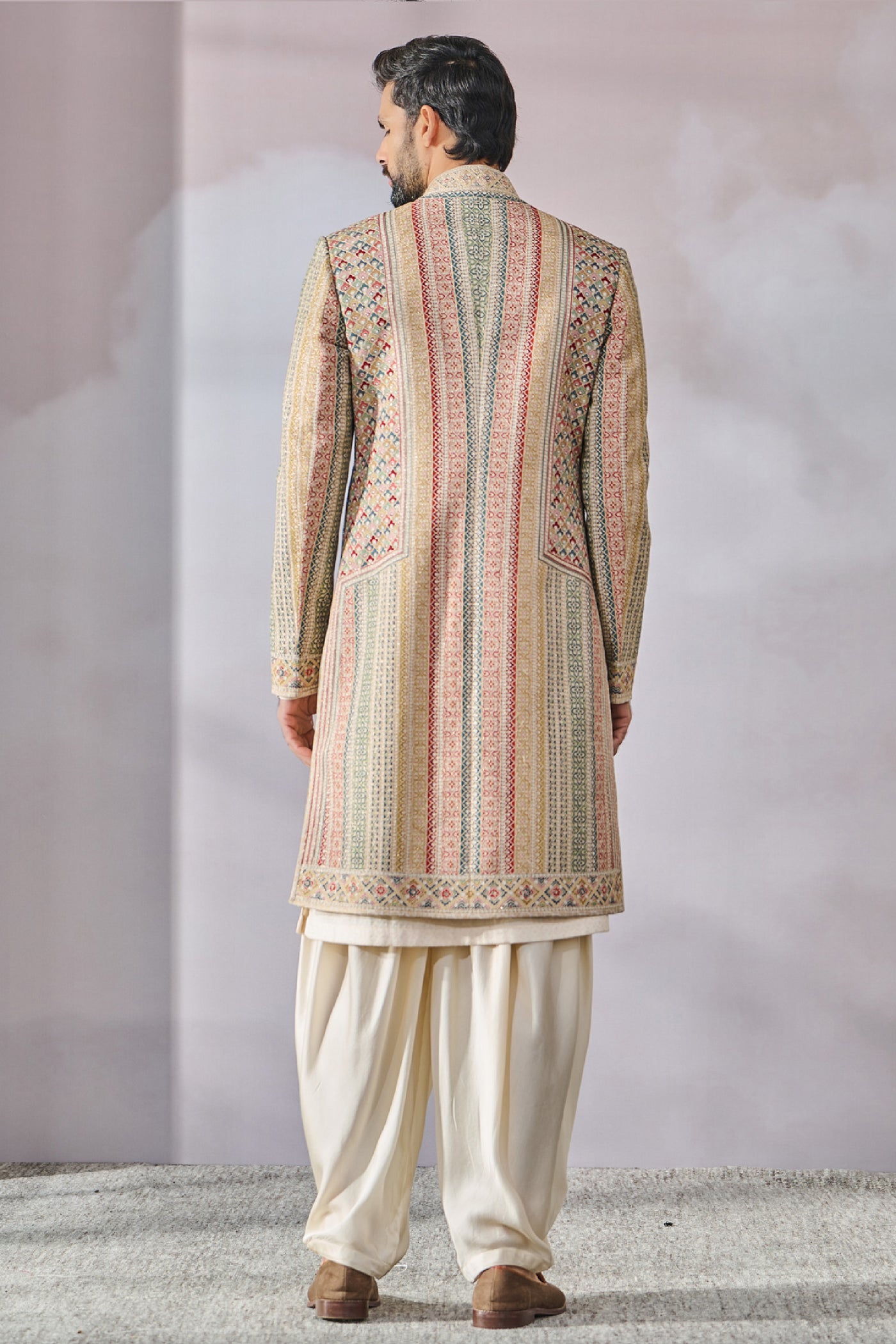 Tarun Tahiliani Menswear Sherwani Kurta Salwar indian designer wear online shopping melange singapore