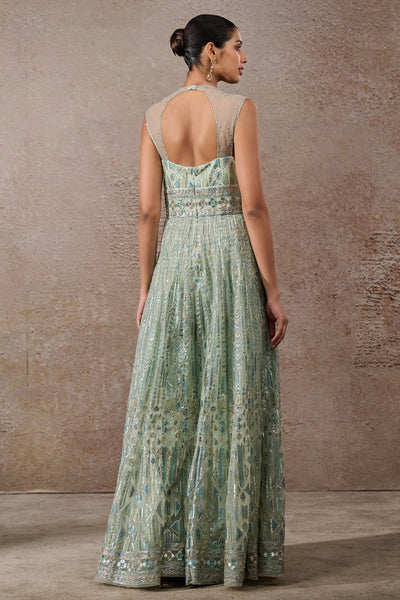 Tarun Tahiliani Signature Embroidered Jumpsuit Indian designer wear online shopping melange singapore