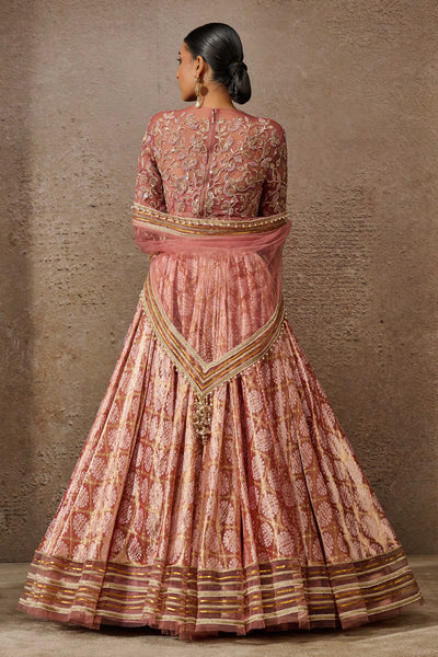 Tarun Tahiliani Signature Textile Lehenga indian designer wear online shopping melange singapore