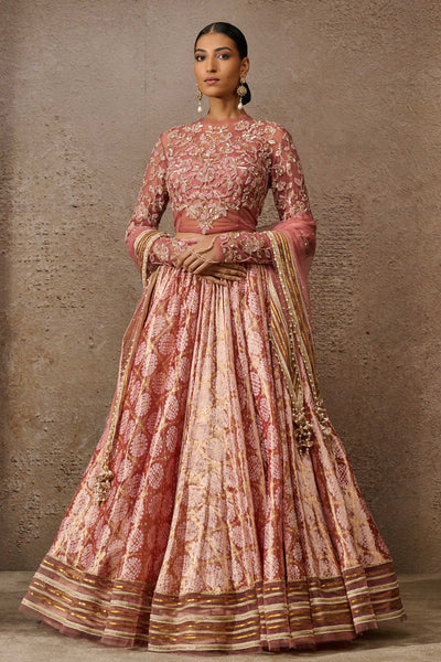 Tarun Tahiliani Signature Textile Lehenga indian designer wear online shopping melange singapore