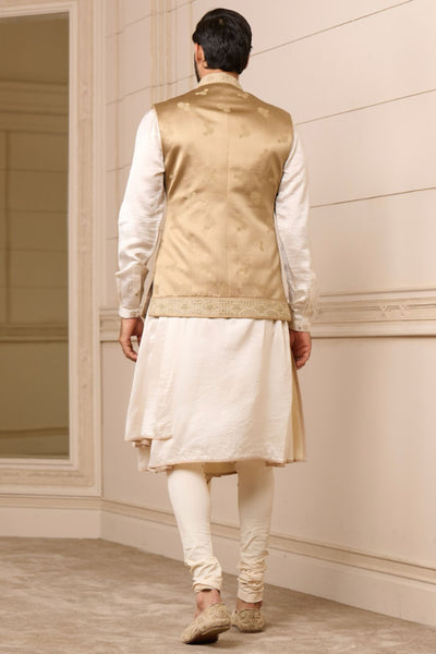 Tarun Tahiliani Menswear Waistcoat Jade indian designer wear online shopping melange singapore