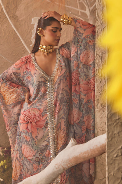 The Story Brand Noa Kaftan Dress indian designer wear online shopping melange singapore