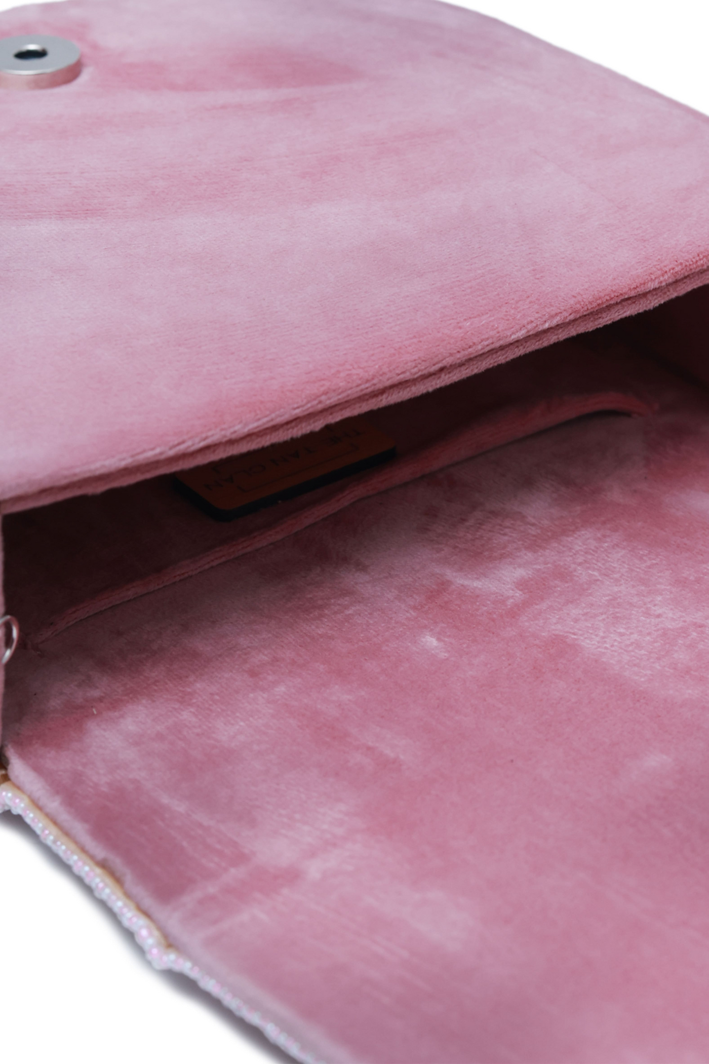 The Tan Clan Asma Pink Flap Over Bag with Handle Melange Singapore Online Shopping Womenswear Gifting