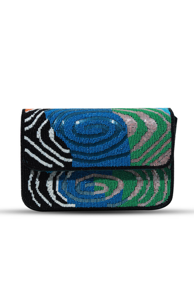The Tan Clan Iris Baguette Bag with Handle Melange Singapore Online Shopping Gifting Womenswear Multi Colour