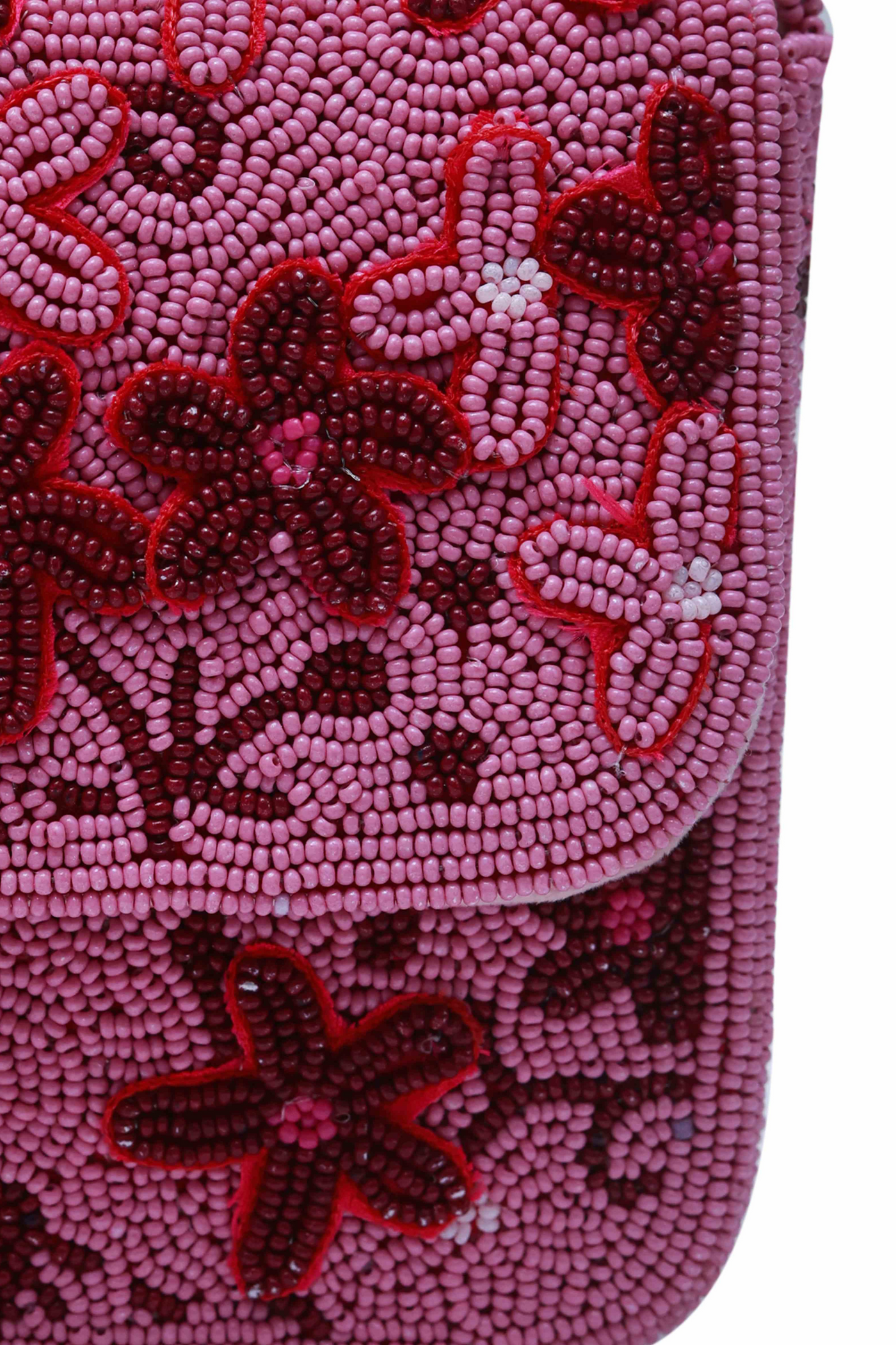 The Tan Clan Orchid Baguette Bag with Handle Pink Womenswear Online Shopping Melange Singapore Gifting