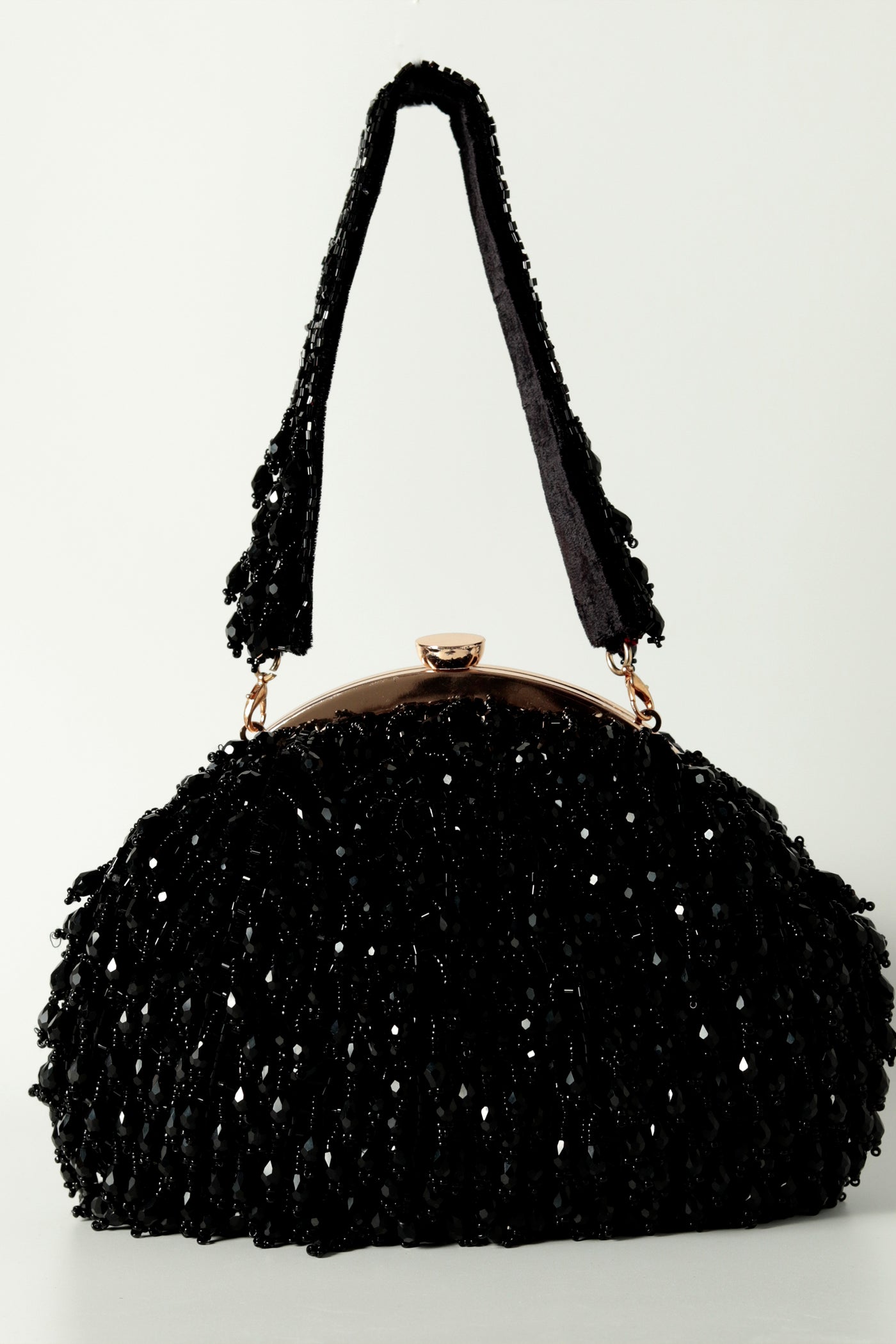 The Tan Clan Rosa Black Batua Bag indian designer wear online shopping melange singapore