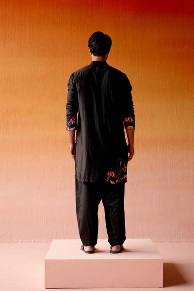 Twenty Nine Art Deco Kurta With Pants indian designer wear online shopping melange singapore