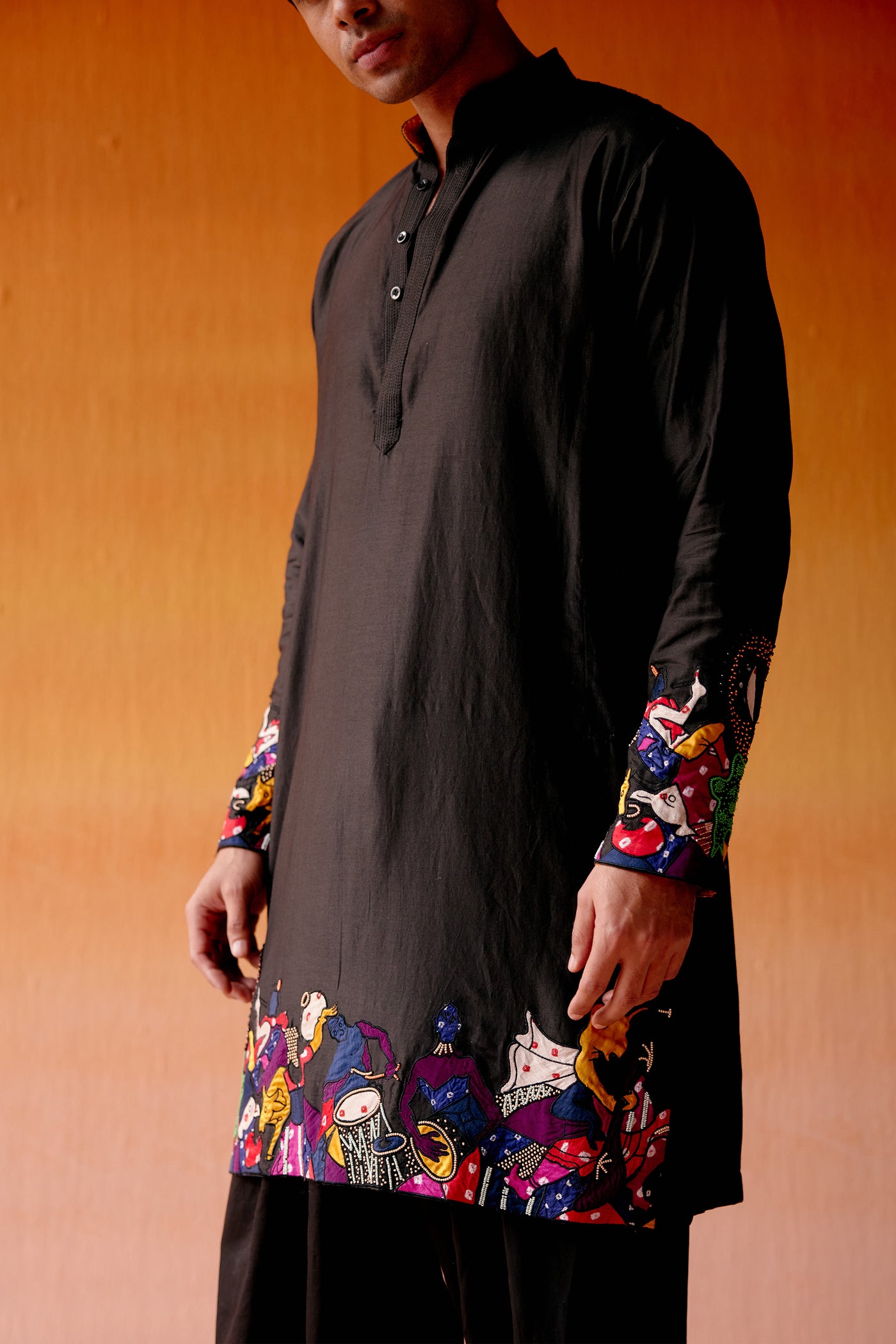 Twenty Nine Art Deco Kurta With Pants indian designer wear online shopping melange singapore
