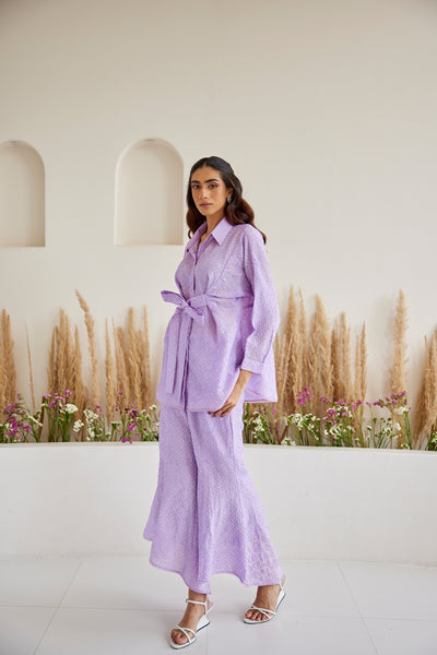 Twenty Nine Artisanal Bandhani Knotted Shirt indian designer wear online shopping melange singapore